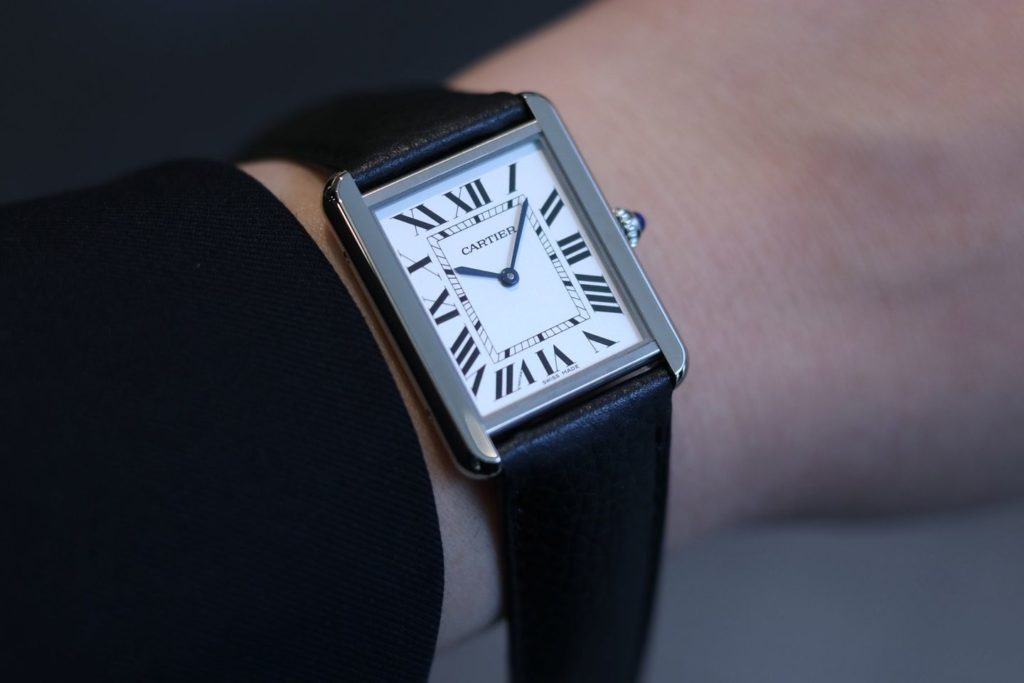 カルティエ タンクソロ - 腕時計