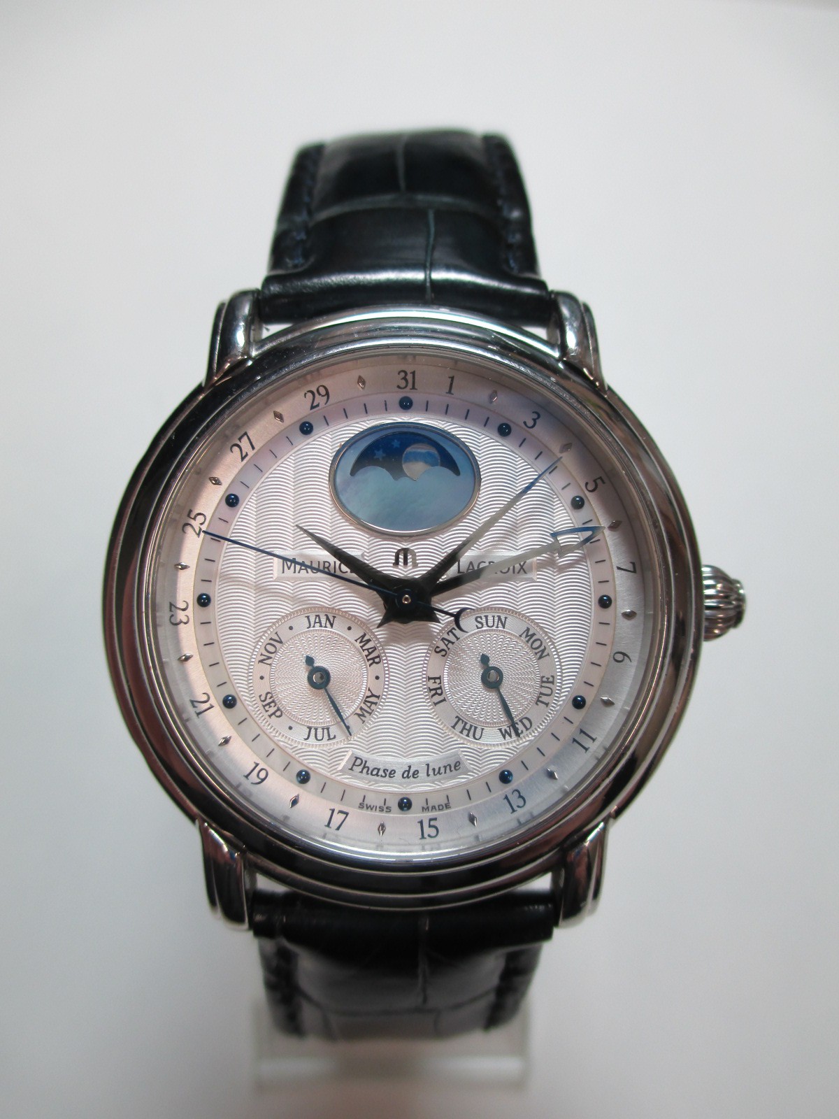 MP6138-SS0001-13E モーリスラクロア マスターピースムーンフェイズ の買取価格 - 高級ブランド腕時計の買取・査定なら GINZA  RASIN 7028