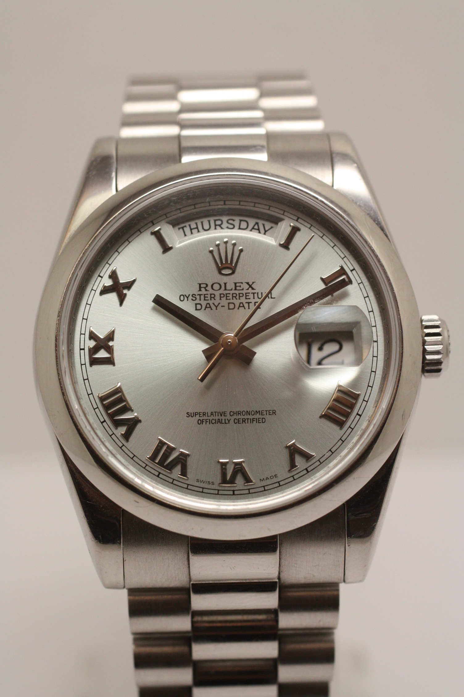 118206 ロレックス デイデイト の買取価格 - 高級ブランド腕時計の買取 